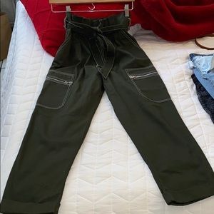 GREEN CARGO PANTS
